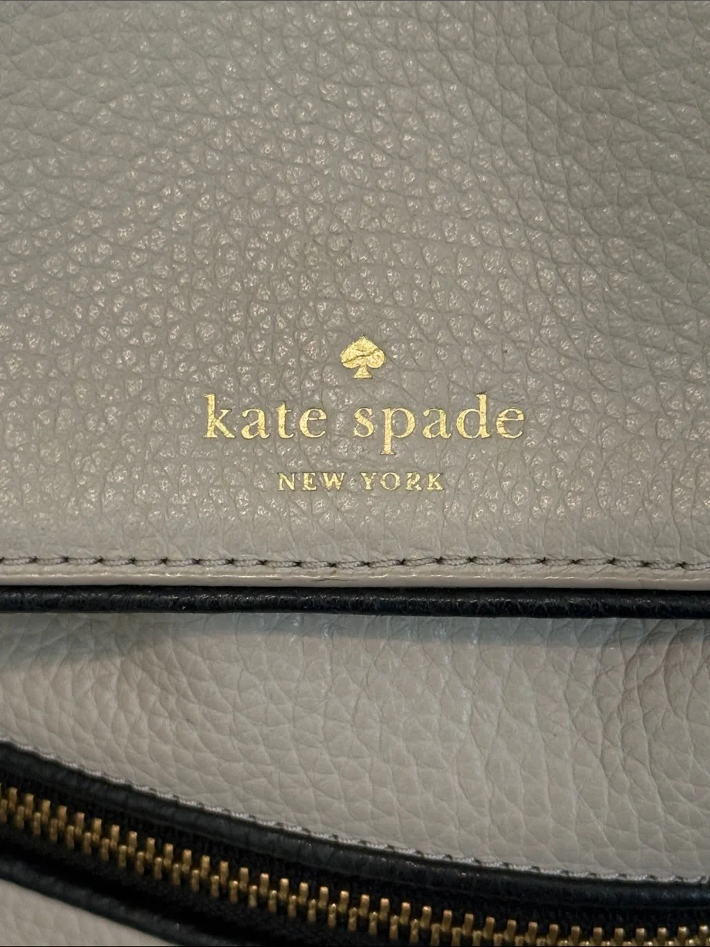 Kate Spade Pebbled Leather Mini Backpack in Soft Mauve - Picture 2 of 7